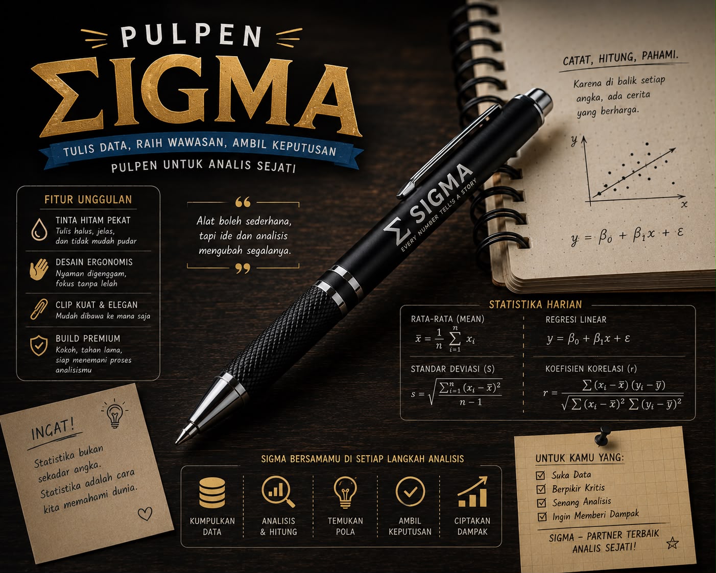Pulpen Sigma